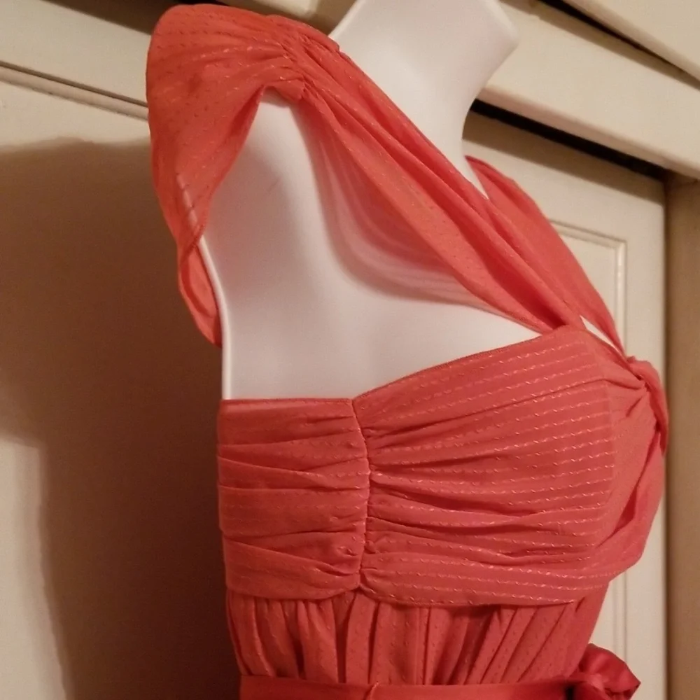 BCBGENERATION burnt orange dress - Picture 6 of 8